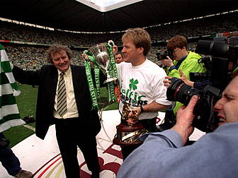 Celtic legend Wim Jansen passe...